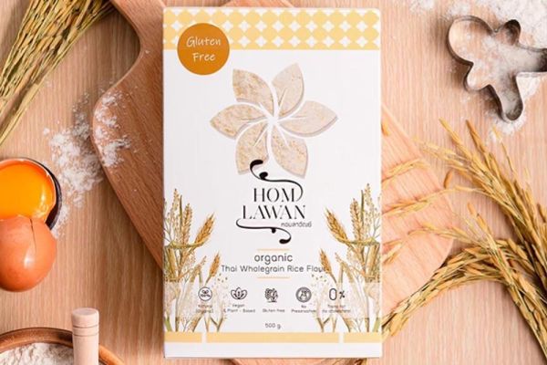 HOM LAWAN organic Thai Wholegrain Rice Flour